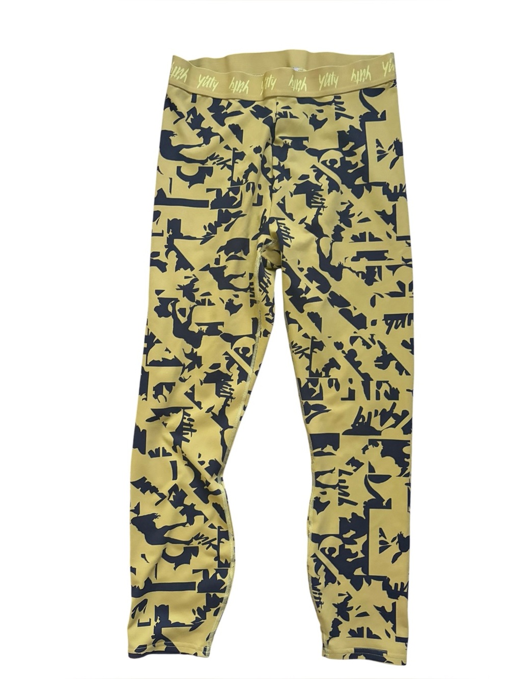Yitty Major Label Shaping Leggings Woman's Medium High Waist Olive Juice Color